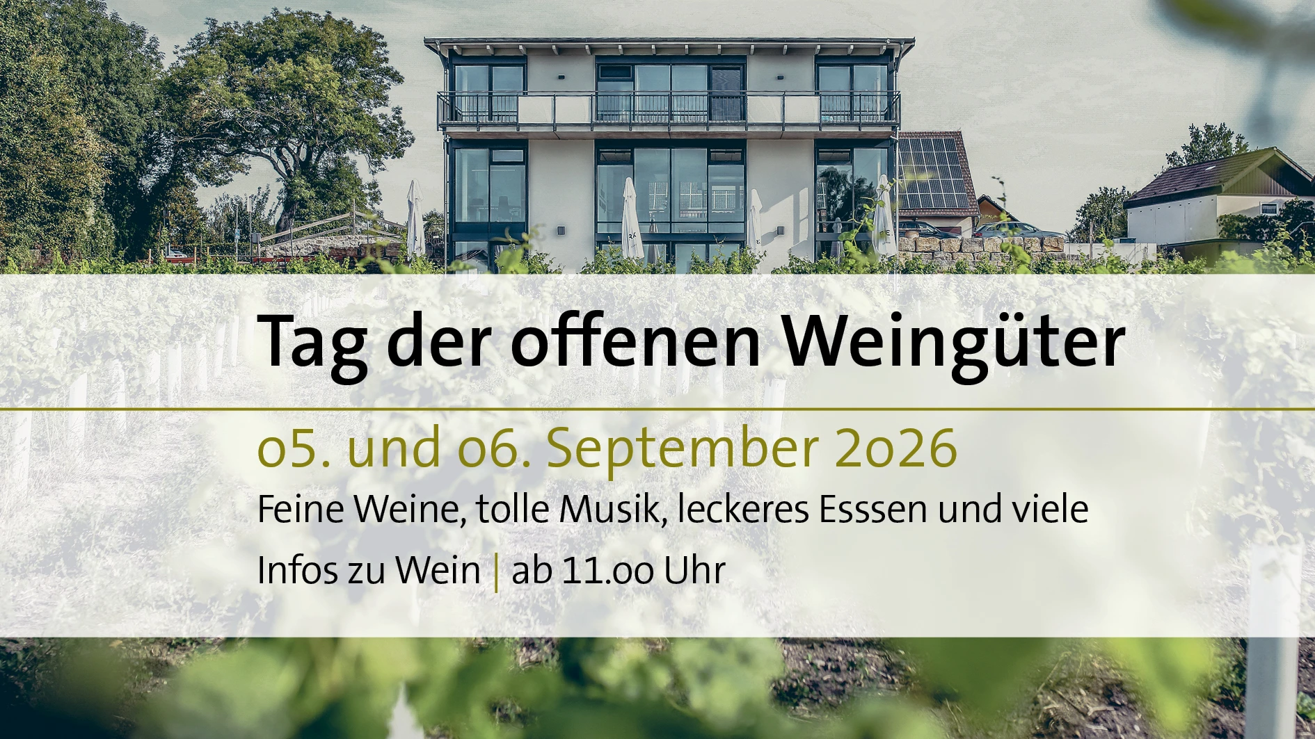 Tag der offenen Weingüter